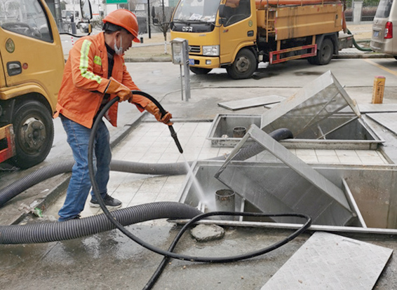 龙圩隔油池清理